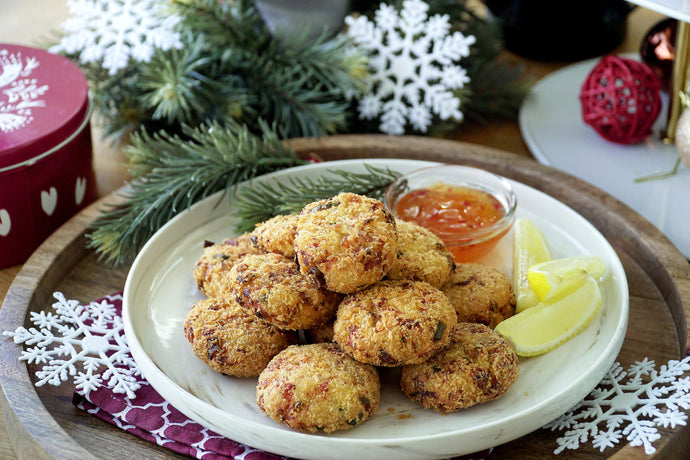 Crab and Mango Fritters