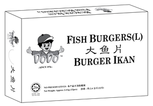 DoDo Breaded Fish Burger (L)