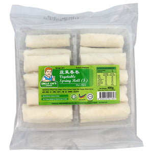 Uncle Lim's Choice Vegetable Spring Roll - Short